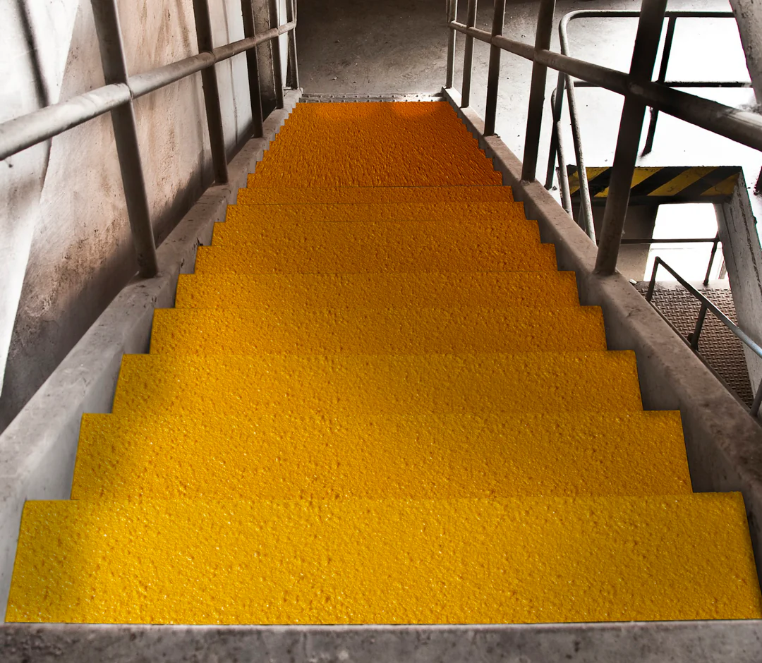 11.75" Deep FRP Step Covers (2" Nose)